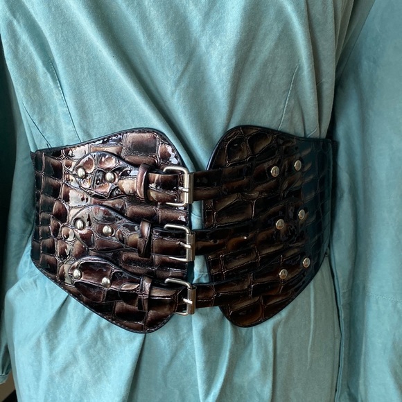 Wide belt for women, 28” main image 2